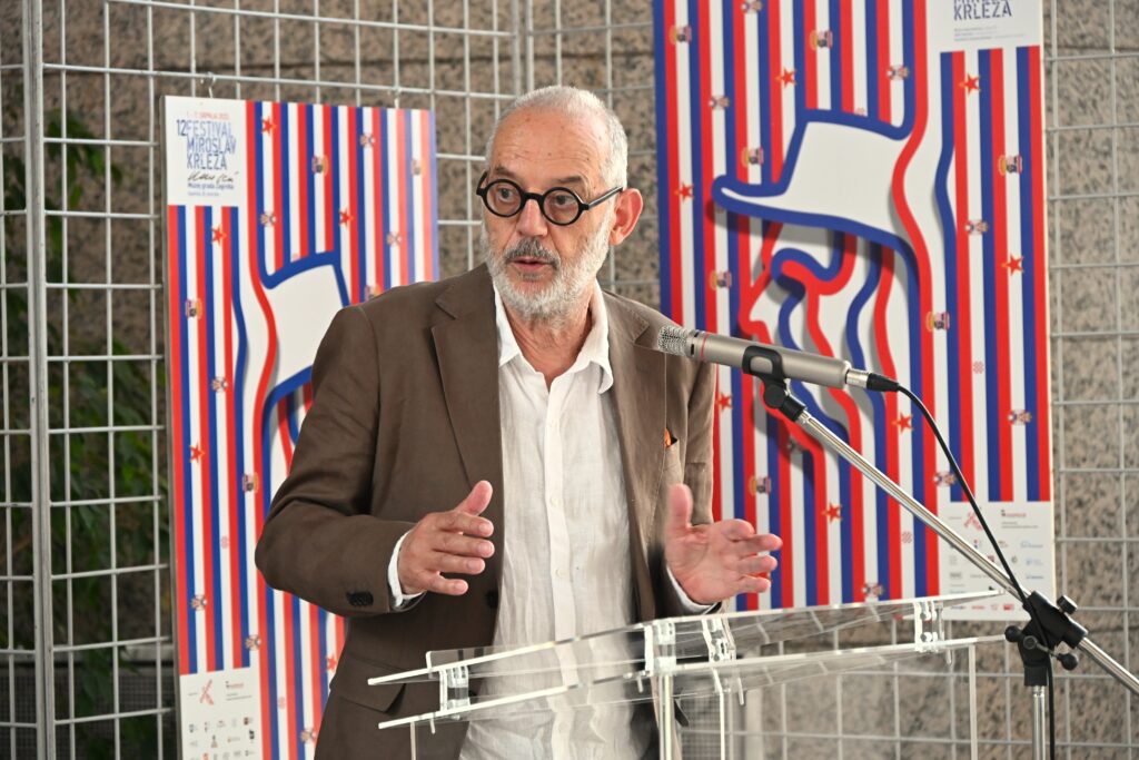 Director of Miroslav Krleža Festival Goran Matović.