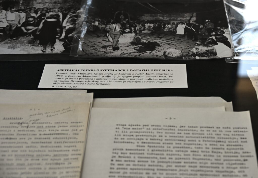 Items from the NSK collections exhibited as part of the NSK’s 2026 Miroslav Krleža Festival programme.