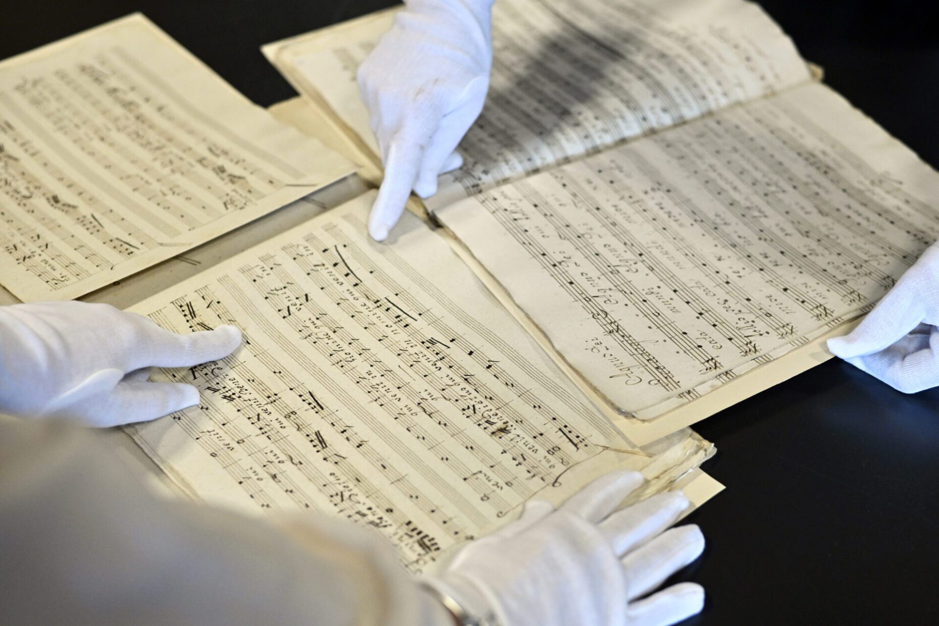 Note iz Zbirke muzikalija i audiomaterijala NSK