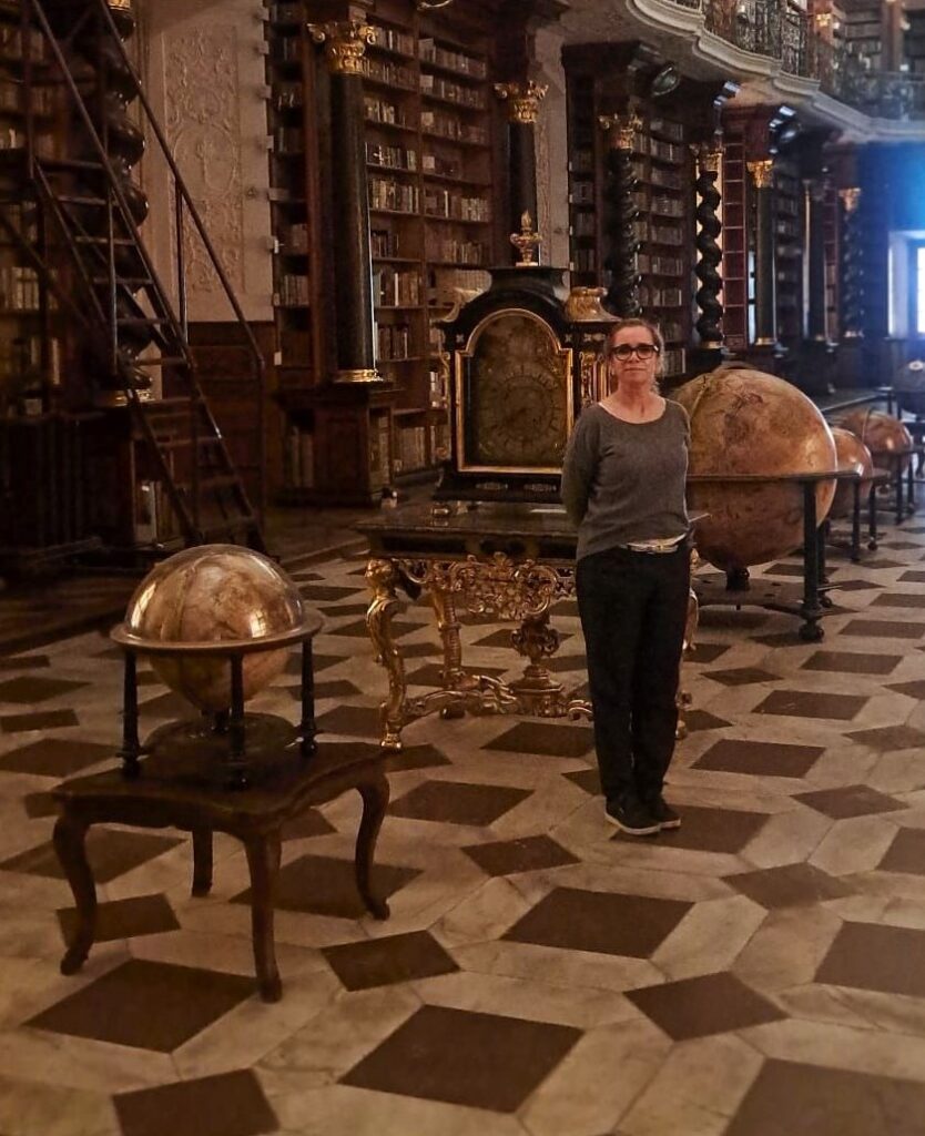 Vesna Vlašić Jurić at the National Library of the Czech Republic