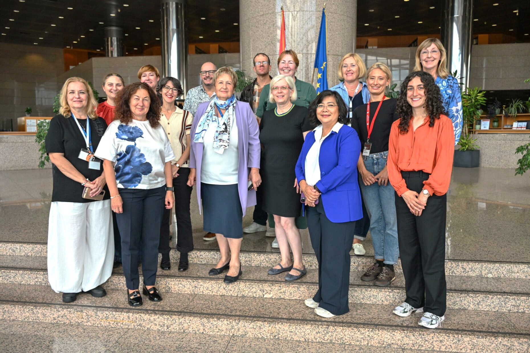 Participants in the second meeting of partners on Opportunities for People Through Equity and Networking (OPEN) project and CENL EEDI annual meeting.
