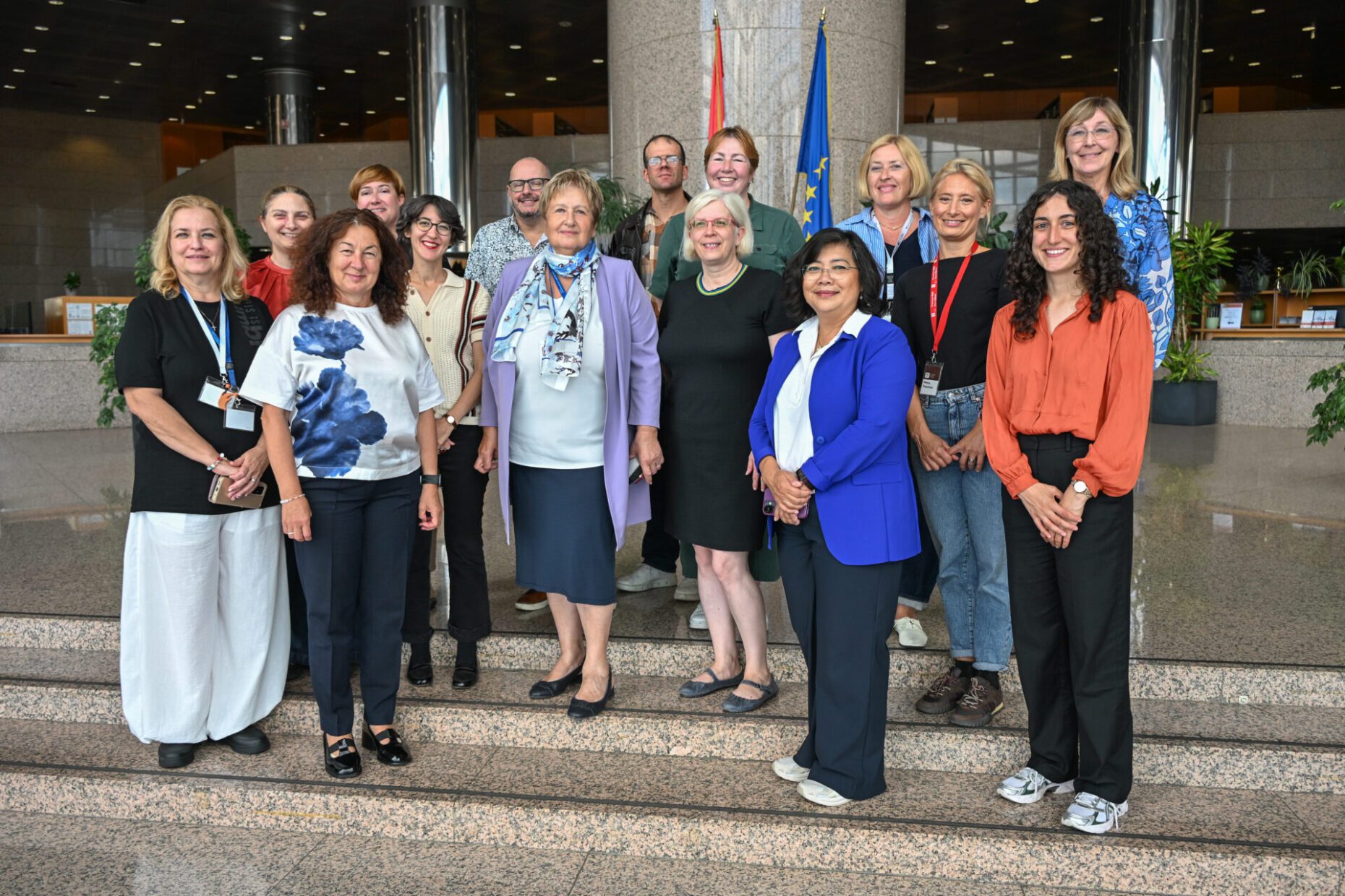 Sudionici drugog transnacionalnog sastanka partnera na Erasmus+ projektu OPEN: Opportunities for People Through Equity and Networking i redoviti sastanak mrežne grupe EEDI (Equity, Equality, Diversity and Inclusion)