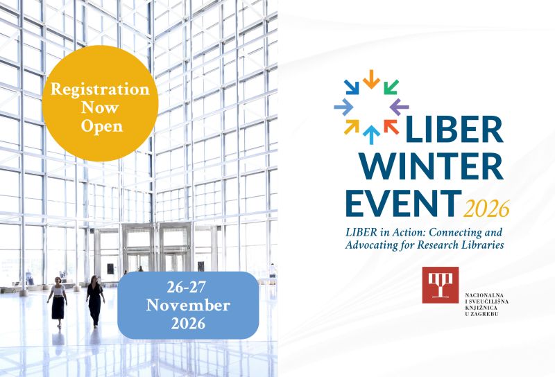 Visual identity of LIBER Winter Event 2026.